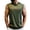 Green-a, variant on HappyYEE Men's Gym Tank Tops Casual Round Neck Sports Fitness Sleeveless Tops Comfy Breathable Summer Tank Gray L
