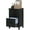 Distressed Black, variant on Resenkos Filing Stroage Cabinets,File Stroage Cabinet, Vertical File Cabinet with 3 Drawers, Office Storage Cabinet for A4, Letter Size, Distressed White