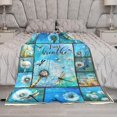 thumbnail image 6 of Yibo Blanket Religious Butterfly Decor Throw Blanket I Can Only Imagine Inspirational Blanket Gifts for Girls Boys Super Warm Soft Plush Fleece Flannel Blanket for Kids Adult Women, 6 of 9
