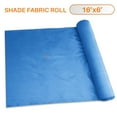 thumbnail image 5 of TANG Sunshades Depot 16' x 7' Shade Cloth 180 GSM HDPE Blue Fabric Roll Up to 95% Blockage UV Resistant Mesh Net, 5 of 5