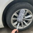 thumbnail image 5 of QHUDLV Microfiber Car Wheel Brush, 17" Long Rim Cleaner for Deep Tire Spoke Wash, 5 of 9