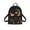 Golden Butterfly Moon Pattern, variant on HELLHERO Mushroom Moon Small Backpack, Mini Polyester Backpack with Zipper Closure, Adjustable Strap for Women Mom Shopping Daily Work