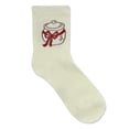 thumbnail image 3 of Disney Winnie the Pooh Women's Holiday Capri Socks, 5-Pack, Size 4-10, 3 of 8