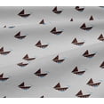 thumbnail image 5 of oneOone Cotton Jersey Brown Fabric Nautical Fabric For Sewing Printed Craft Fabric By The Yard 58 Inch Wide, 5 of 6