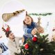 thumbnail image 5 of New Tin Christmas Tree Decoration Tree Top Five-pointed Star Wrought Iron Three-dimensional Five-pointed Star, 5 of 5