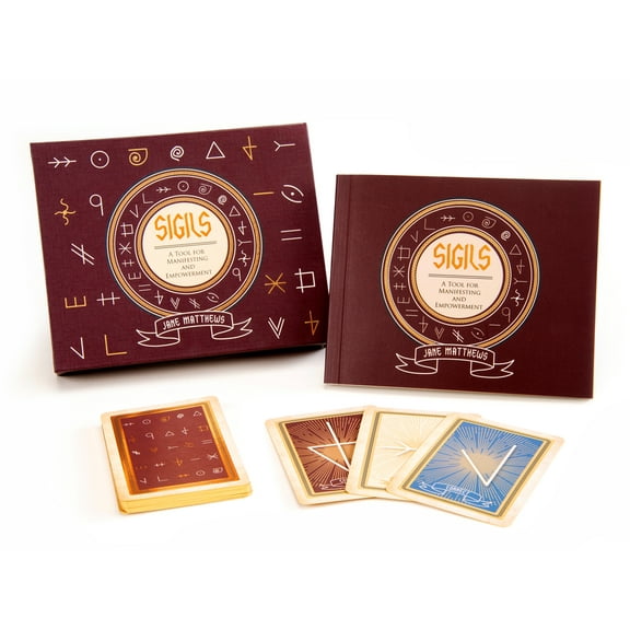 Sigils: A Tool for Manifesting and Empowerment (Oracle Kit Box Set with 21 Cards and Guide Book), (Paperback)