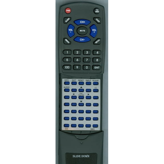 Replacement Remote for SANYO RTGXDA, GXDA
