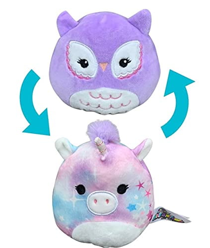 Details about   ☆NEW☆ 5" FlipAMallow VEE the OWL & SERENA flips inside Out 2 in 1 