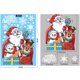 thumbnail image 1 of Pegatinas de ventana de copo de nieve de Navidad, pegatina de pared de vidrio de puerta electrostática, Feliz Navidad, Papá Noel, muñeco de nieve, alce, 1 of 4