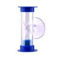 thumbnail image 4 of Shower Timer 2 Min Blue Sand No Battery Save Water Needed Tooth Brushing Timer Suction Cup Hourglass 6*2.5cm For Kids Brushing, 4 of 4