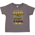 thumbnail image 3 of Inktastic Mardi Gras Time Mask Beads Boys or Girls Toddler T-Shirt, 3 of 5