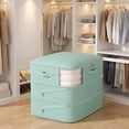 thumbnail image 6 of TACILIP Clothes Storage, 1PC Storage Bag Clothes Finishing Wardrobe Bag Large Capacity Cotton Quilt Packing, Gifts for Him, 6 of 6