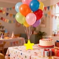 thumbnail image 4 of BotaniNest Golden Star Shaped Balloon Helium Balloon Seat For Party Event And Display, 4 of 5