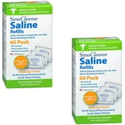 SinuCleanse Saline Refills 60 Each (Pack of 2)