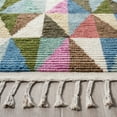 thumbnail image 3 of SAFAVIEH Kenya Blazhe Braided Geometric Fringe Area Rug, Multi, 6' x 9', 3 of 5