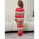 thumbnail image 5 of Conjunto de pijamas familiares a juego para Navidad 2025, ropa de apariencia familiar para padre, madre e hija, pijamas para adultos y niños, 5 of 5