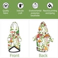 thumbnail image 6 of KLL Mushrooms Gnomes for Basic Dog Hoodie - Pet Hoodie Sweater with Leash Hole - Cute Dog Sweatshirt - Pet Clothes Hooded Sweatshirt for Dog & Cat -Medium, 6 of 8