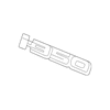 Genuine OE Isuzu Nameplate - 8152892700
