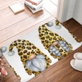 thumbnail image 4 of Honeii Leopard Gnomes Pattern Door Mat, Welcome Door Mats Outdoor Indoor, Stain and Fade Resistant, Non-Slip Entry Matfor Bedroom, Bathroom, Kitchen, 4 of 7