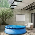 thumbnail image 6 of 8-Foot Diameter Round Easy Set Pool Cover for Frame Pools Swimming Fast Set Pool (8ft), 6 of 9