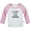 Long Pink Raglan T-shirt, variant on LUCKY CHARM Funny T shirt For Baby, Newborn Babies T-shirts, Infant Tops, 0-24M Kids Graphic Tees Clothing (Short Pink Raglan T-shirt, 0-6 Months)