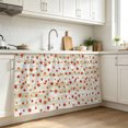thumbnail image 3 of Rustic Botanical Pantry Cabinet Curtains 28''x51'', Fall Maple Leaves Farmhouse Wood Beige Sink Skirt for Bathroom Kitchen Tall Utility Cabinet, Laundry Privacy Drape Waterproof Dishwasher Curtains, 3 of 9