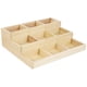 thumbnail image 3 of Organizador de joyas de madera, caja de madera dividida para pendientes y collares, 3 of 7
