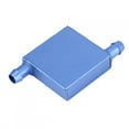 thumbnail image 1 of Aluminum 40x40x12mm CPU Cooler Heat Sink CPU Water Cooling Block South Bridge Water Cooling, For Computer CPU Graphics Card North, 1 of 8