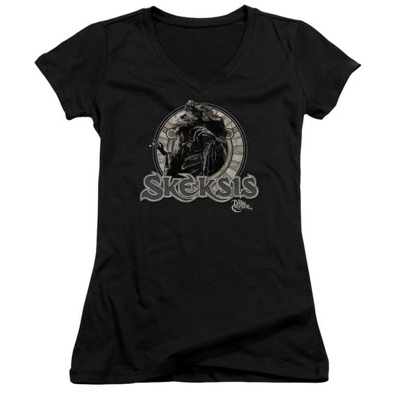 Dark Crystal - Skeksis - Juniors Cap Sleeve V-Neck Shirt - Large