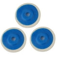 thumbnail image 2 of 10Pcs Wool Polishing Wheel Buffing Pads 100Mm Angle Grinder Felt Polishing Disc, 2 of 10