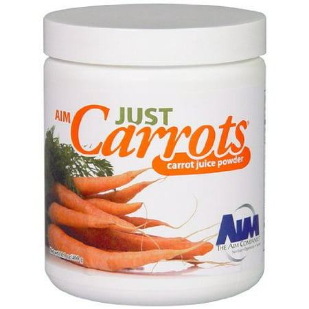 AIM Just Carrots concentrated carrot juice powder (14.1oz/400g) by AIM (Best Way To Make Carrot Juice)