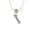thumbnail image 2 of Delight Jewelry Silvertone Crystal Script ''Dream'' Mia Monkey Charm Necklace, 2 of 4