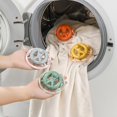 thumbnail image 2 of Flower Washing Machine Hair Removal Laundry Ball Floating Filter Mesh Fo V4U1, 2 of 9