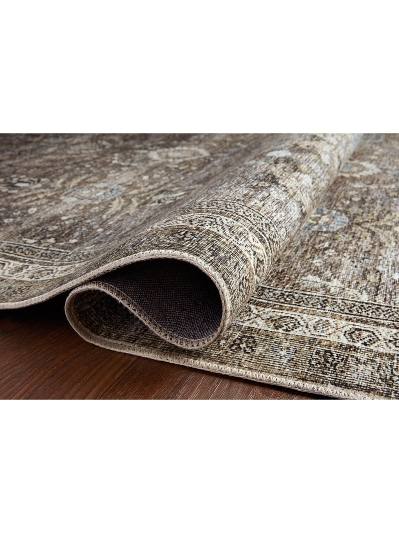 Loloi II Layla Traditional Area Rug 2x5 Antique Moss Polyester