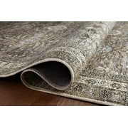 Loloi Layla LAY-13 Printed Antique / Moss Oriental Area Rug 2'-0 x 5'-0