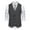 ZA-Dark Gray-xcmzpl mens vests waistcoat, variant on Men's Herringbone Tweed Vest Double Breasted Lapel Collar Sleeveless with Pockets Business Meeting