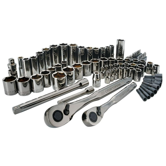 Juego de Herramientas Mecánicas CRAFTSMAN 81 Piezas SAE Métrico