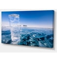 thumbnail image 2 of Blue Ice under Bright Sky - Landscape Artwork Canvas, 2 of 3