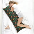 thumbnail image 4 of Cute Baby Dinosaur Body Pillow Case - 20x54 Watercolor Dino Art - Invisible Zipper Closure - Cozy & Skin-Friendly, 4 of 5