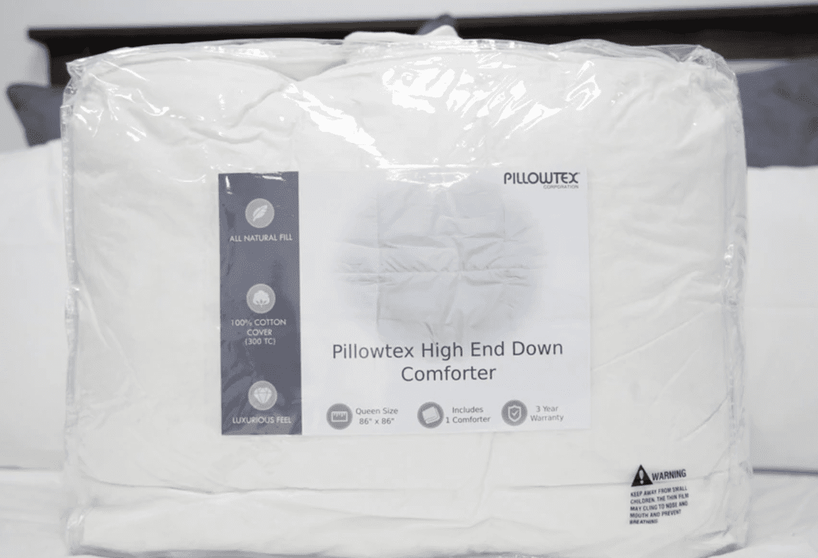 Pillowtex High End Down Comforter (Full/Queen)