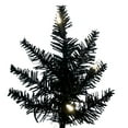 thumbnail image 3 of Vickerman 4.5' Black Fir Artificial Christmas Tree, Warm White Dura-lit LED Lights, 3 of 6