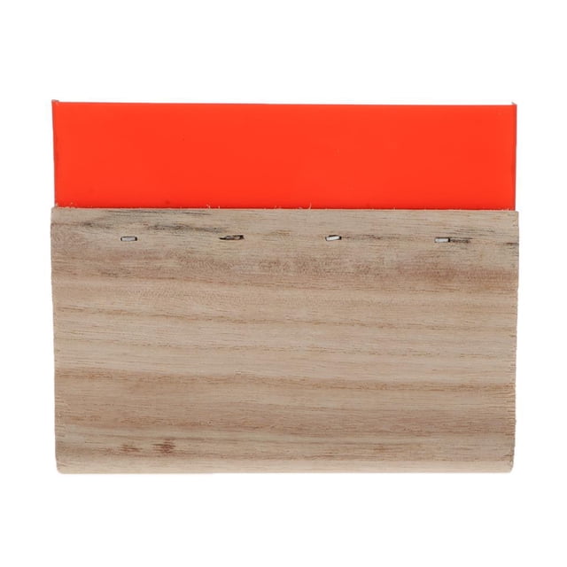 1 Paquete de Herramientas de de Tinta Resistente Al de de La Escobilla de Goma de La Serigrafía rojo 15cm Soledad Escurridor de serigrafía