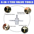 thumbnail image 5 of KUKIDSVO 30Pcs Tire Valve Tool Kit, Auto Tire Repair Set, Valve Core Replacement Tool for Car Motorcycle Trailer Mower Vehicle Maintenance Repair (1 Set, Red), 5 of 8