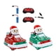 thumbnail image 5 of Coches RC navideños, coches de control remoto con música y luz, coche de carreras RC con expulsión para niños, regalo de cumpleaños para niños, 5 of 9