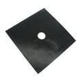 thumbnail image 2 of Raindrops 4 Pcs Doublures de Réchaud Carrées Noires pour Brûleurs à Gaz Ensemble de Protection, 2 of 3