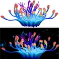 thumbnail image 2 of Artificial Aquarium Fish Decoration Silicone Sea Anemone Artificial Fish Ornament Decoration, 2 of 8