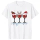 thumbnail image 5 of Camisetas navideñas de vino para mujer, ropa, camisetas divertidas de dibujos animados, camiseta de moda Kawaii, camisetas coreanas para mujer, camisetas navideñas para vino, 5 of 5