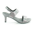 thumbnail image 3 of Kenneth Cole Reaction Dee Two Band Women's Heels Pewter Size 8.5 M, 3 of 8