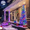 thumbnail image 6 of Connectable 100 LED Multicolor Christmas Lights for Tree, 8 Modes Indoor Outdoor Clear Wire, 33ft Colorful Plug-in for Christmas Tree Bedroom, 6 of 7