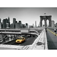 thumbnail image 2 of Reis, Thomas 14x12 White Modern Wood Framed Museum Art Print Titled - Yellow cab, 2 of 4